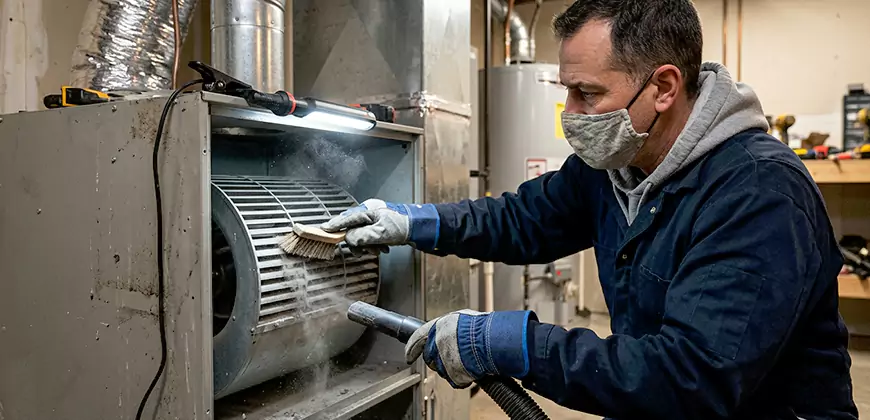 Commercial Vent Decontamination in North Richland Hills
