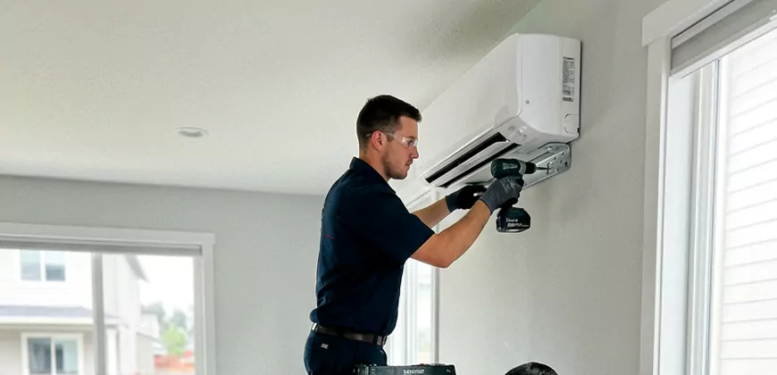 Central Air Without Ducts Alternative in North Richland Hills