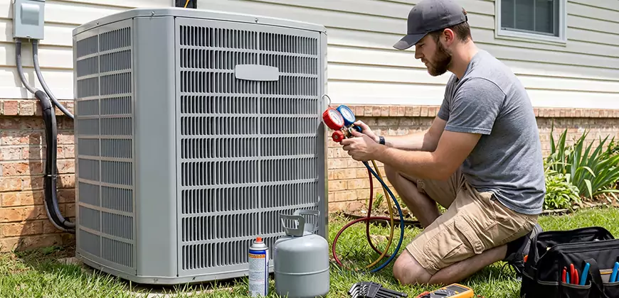 Emergency Air Conditioning Retrofit in North Richland Hills