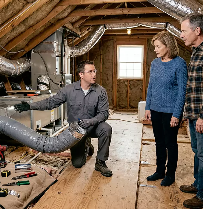 Why North Richland Hills Homeowners Choose North Richland Hills AC Repair for AC Duct Replacement?