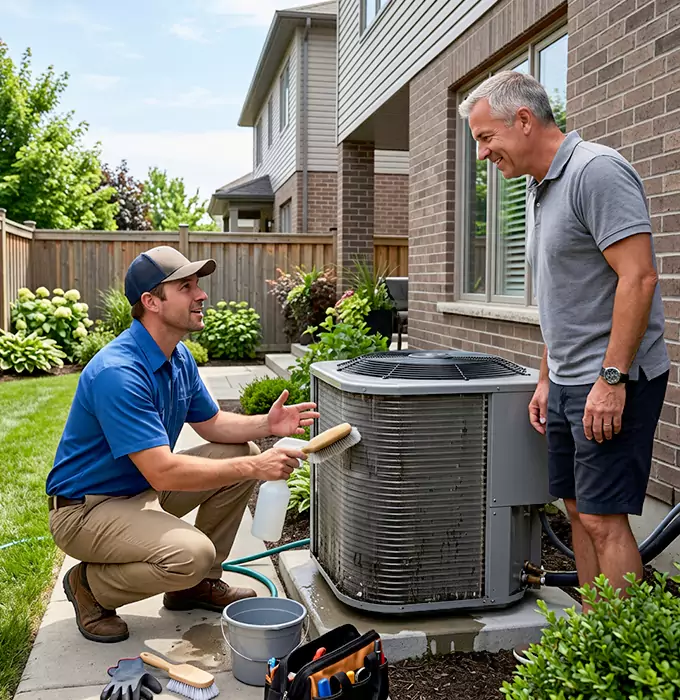Why North Richland Hills, TX Homeowners Choose North Richland Hills AC Repair for Outdoor AC Unit Cleaning?